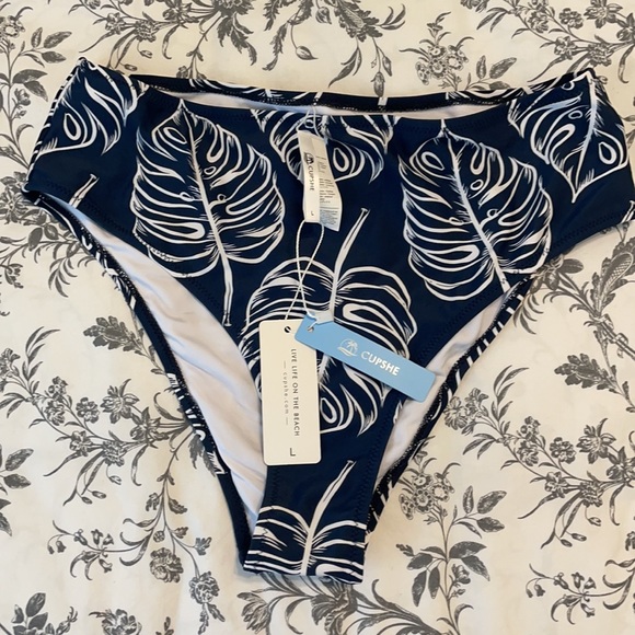 NWT Cupshe High Waist Bikini L - Picture 3 of 8